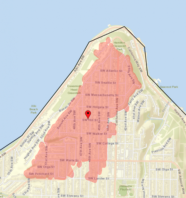 UPDATE Power in North Admiral restored after car hits pole and downs